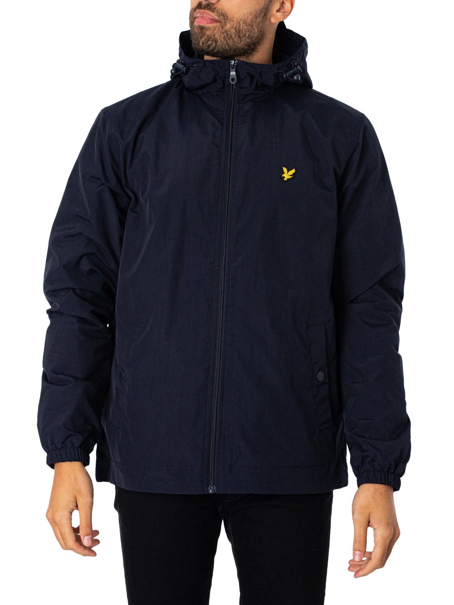Lyle & Scott Hooded Jacket - Dark Navy Lyle & Scott Hooded Jacket - Dark Navy -Standout Store 34202a 2
