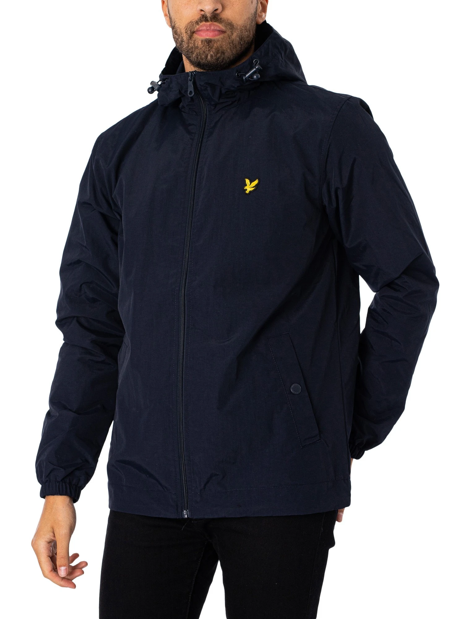 Lyle & Scott Hooded Jacket - Dark Navy Lyle & Scott Hooded Jacket - Dark Navy -Standout Store 34202b 2