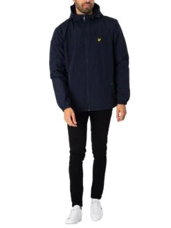 Lyle & Scott Hooded Jacket - Dark Navy 7 Lyle & Scott Hooded Jacket - Dark Navy -Standout Store 34202f 2