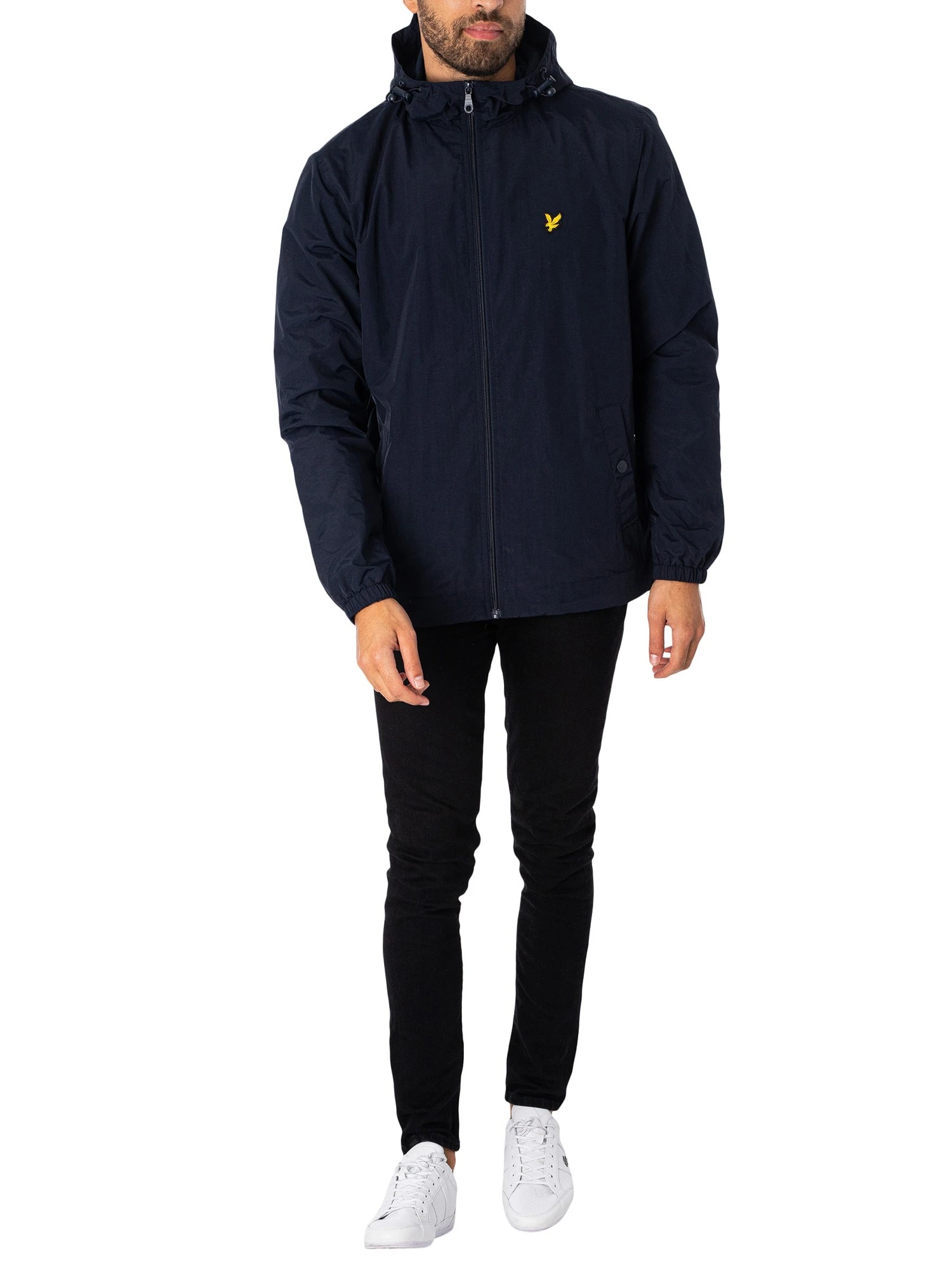 Lyle & Scott Hooded Jacket - Dark Navy Lyle & Scott Hooded Jacket - Dark Navy -Standout Store 34202f 2