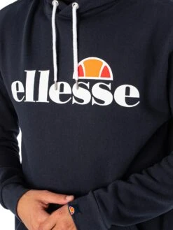 Ellesse SL Gottero Pullover Hoodie - Navy -Standout Store 34352d 2