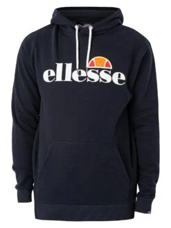 Ellesse SL Gottero Pullover Hoodie - Navy -Standout Store 34352e 2