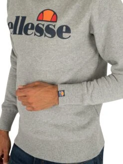 Ellesse SL Succiso Sweatshirt - Grey Marl -Standout Store 34364e 2