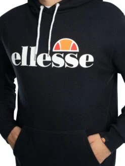 Ellesse SL Gottero Pullover Hoodie - Black -Standout Store 34705d 1