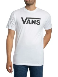 Vans Classic T-Shirt - White/Black -Standout Store 36549b 1