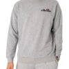 Ellesse Fierro Sweatshirt - Grey Marl 2 Ellesse Fierro Sweatshirt - Grey Marl -Standout Store 36592a 1