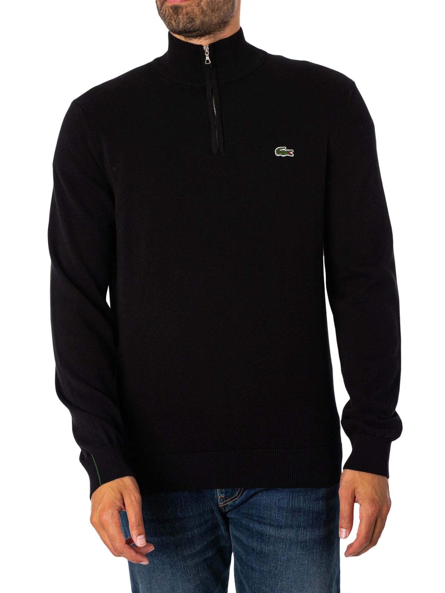 Lacoste Zip Knit - Black Lacoste Zip Knit - Black -Standout Store 37685b 1