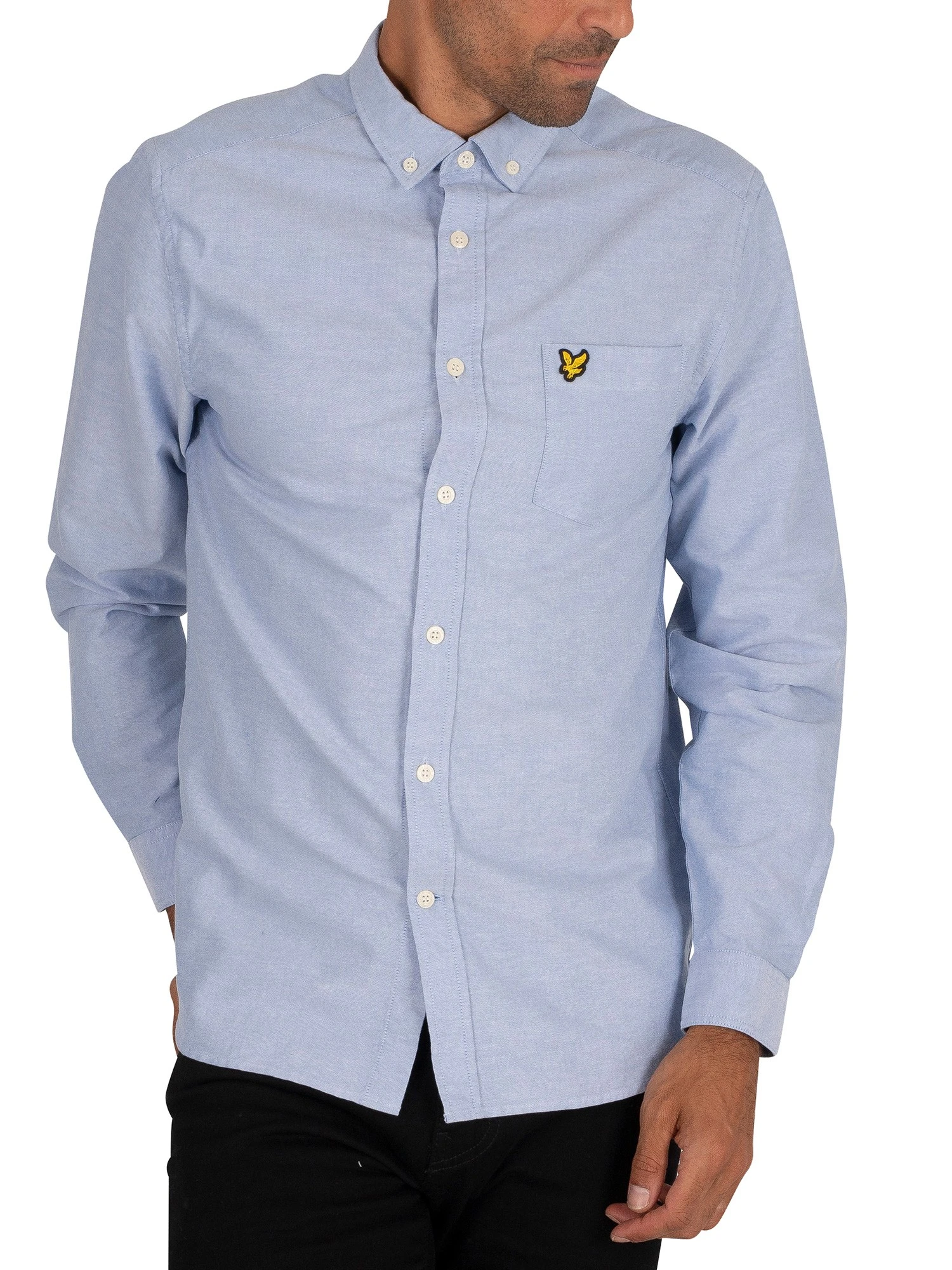 Lyle & Scott Oxford Chest Pocket Shirt - Riviera Lyle & Scott Oxford Chest Pocket Shirt - Riviera -Standout Store 37866a