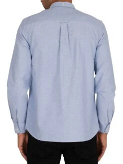 Lyle & Scott Oxford Chest Pocket Shirt - Riviera 4 Lyle & Scott Oxford Chest Pocket Shirt - Riviera -Standout Store 37866c