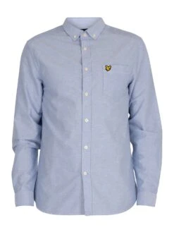 Lyle & Scott Oxford Chest Pocket Shirt - Riviera 7 Lyle & Scott Oxford Chest Pocket Shirt - Riviera -Standout Store 37866f