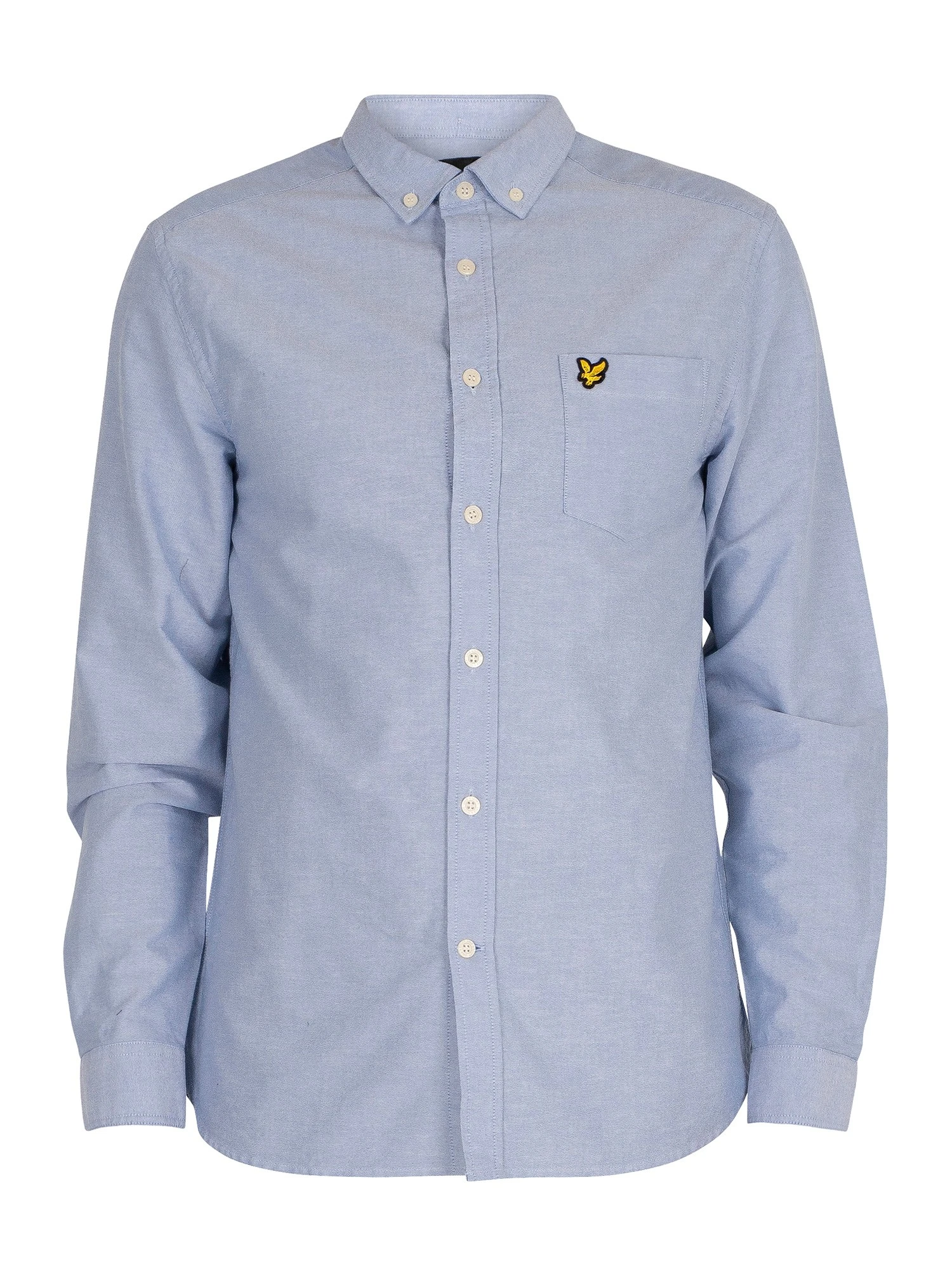 Lyle & Scott Oxford Chest Pocket Shirt - Riviera Lyle & Scott Oxford Chest Pocket Shirt - Riviera -Standout Store 37866f