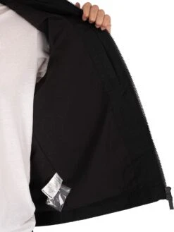 Lyle & Scott Hooded Jacket - Jet Black -Standout Store 39020g 1