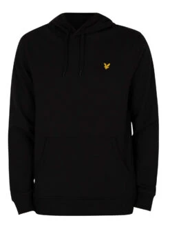 Lyle & Scott Logo Pullover Hoodie - Jet Black 7 Lyle & Scott Logo Pullover Hoodie - Jet Black -Standout Store 40633f