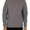 Lyle & Scott Logo Sweatshirt - Mid Grey Marl
