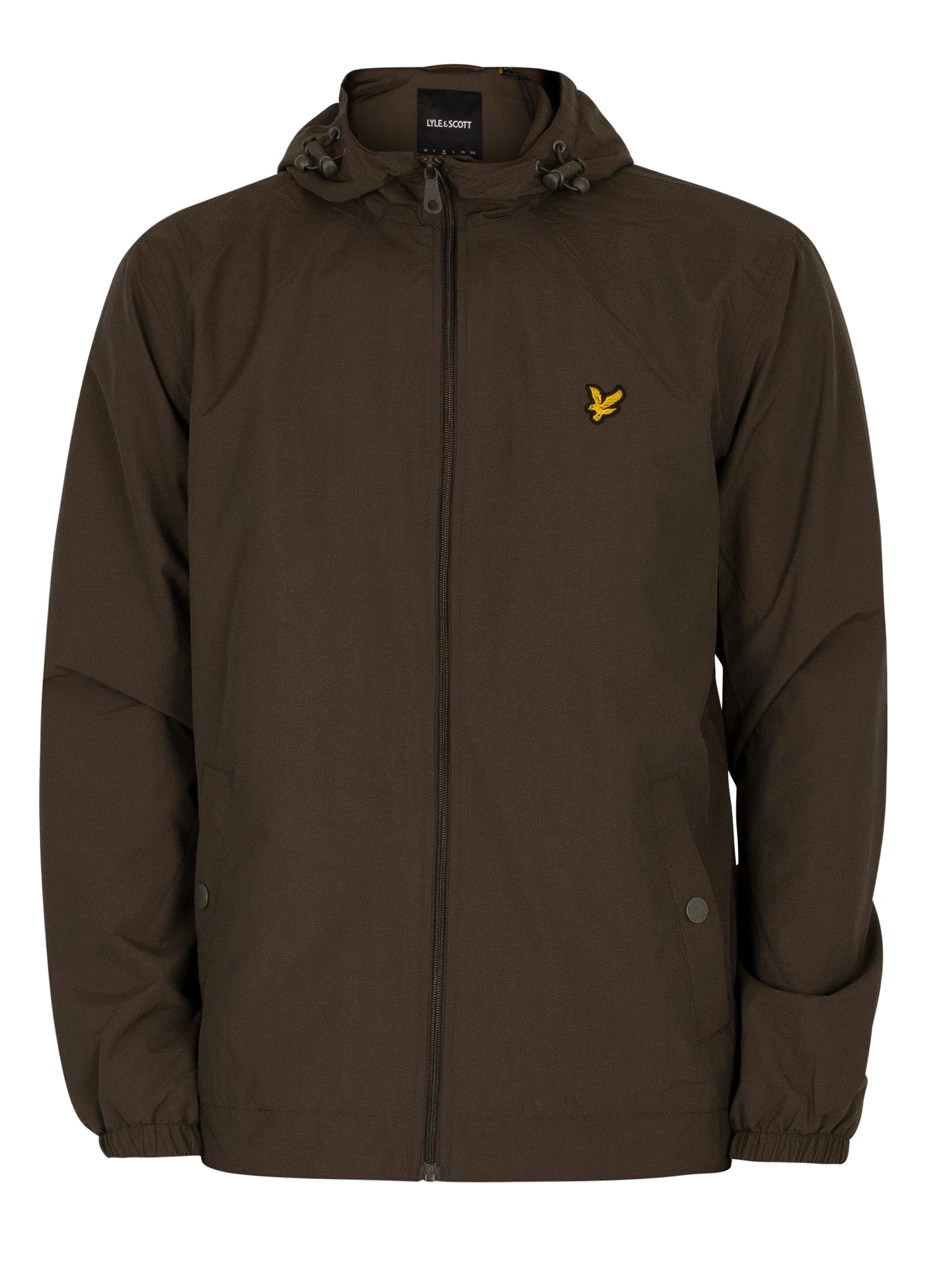 Lyle & Scott Zip Through Hooded Jacket - Olive Lyle & Scott Zip Through Hooded Jacket - Olive -Standout Store 40647h