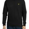 Lyle & Scott Logo Sweatshirt - Jet Black -Standout Store 40874a 1