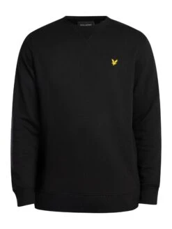 Lyle & Scott Logo Sweatshirt - Jet Black -Standout Store 40874e 1