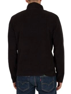 Regatta Thompson Fleece Zip Sweatshirt - Black -Standout Store 41030c