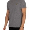 Lyle & Scott Organic Cotton Plain T-Shirt - Mid Grey Marl -Standout Store 42386a