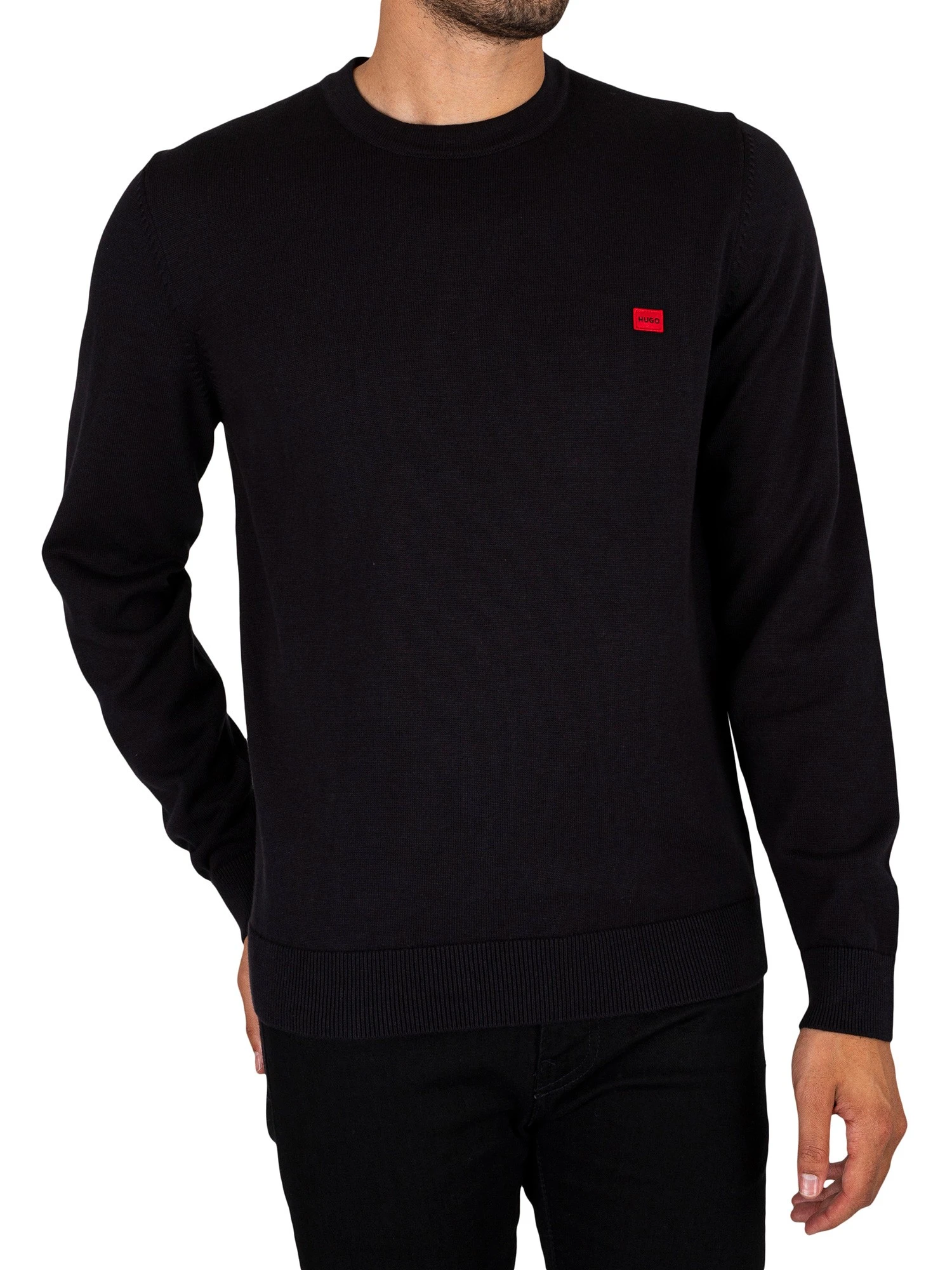 HUGO San Cassius Knit - Black HUGO San Cassius Knit - Black -Standout Store 44085a