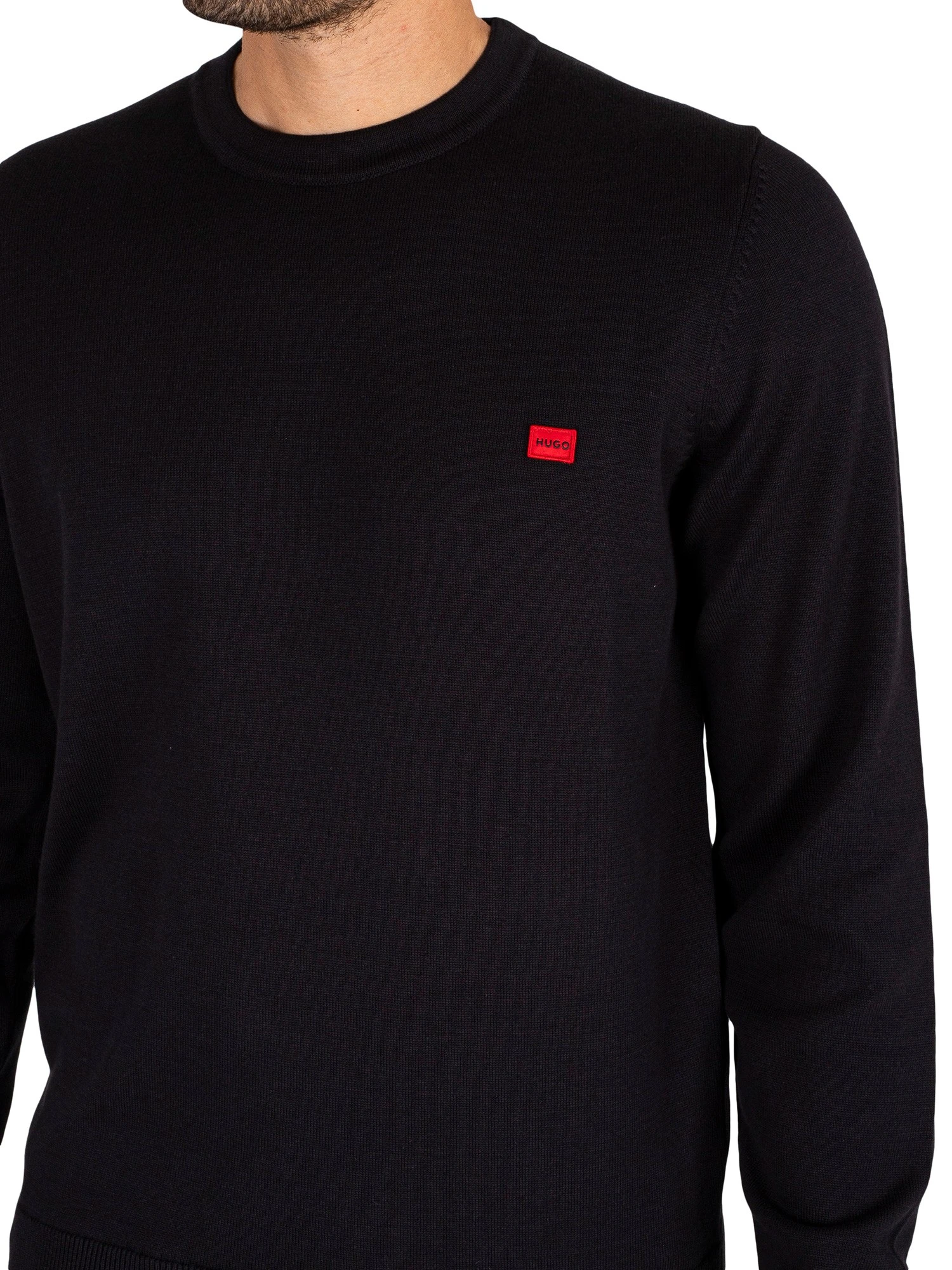 HUGO San Cassius Knit - Black HUGO San Cassius Knit - Black -Standout Store 44085d