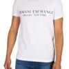 Armani Exchange Printed Graphic T-Shirt - White