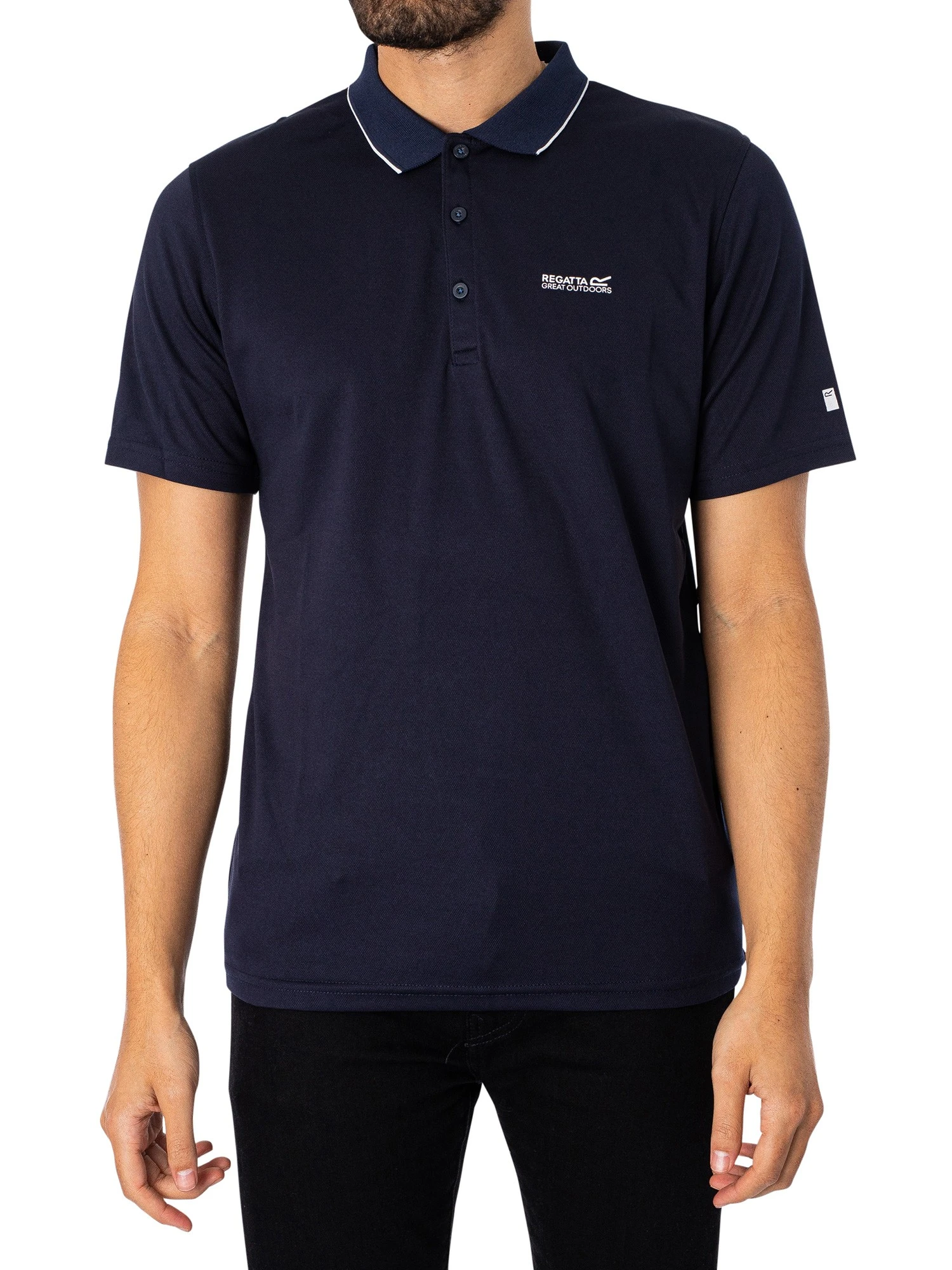 Regatta Maverik V Polo Shirt - Navy Regatta Maverik V Polo Shirt - Navy -Standout Store 46225a