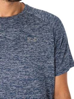 Under Armour Tech 2.0 T-Shirt - Academy/Steel -Standout Store 47869d