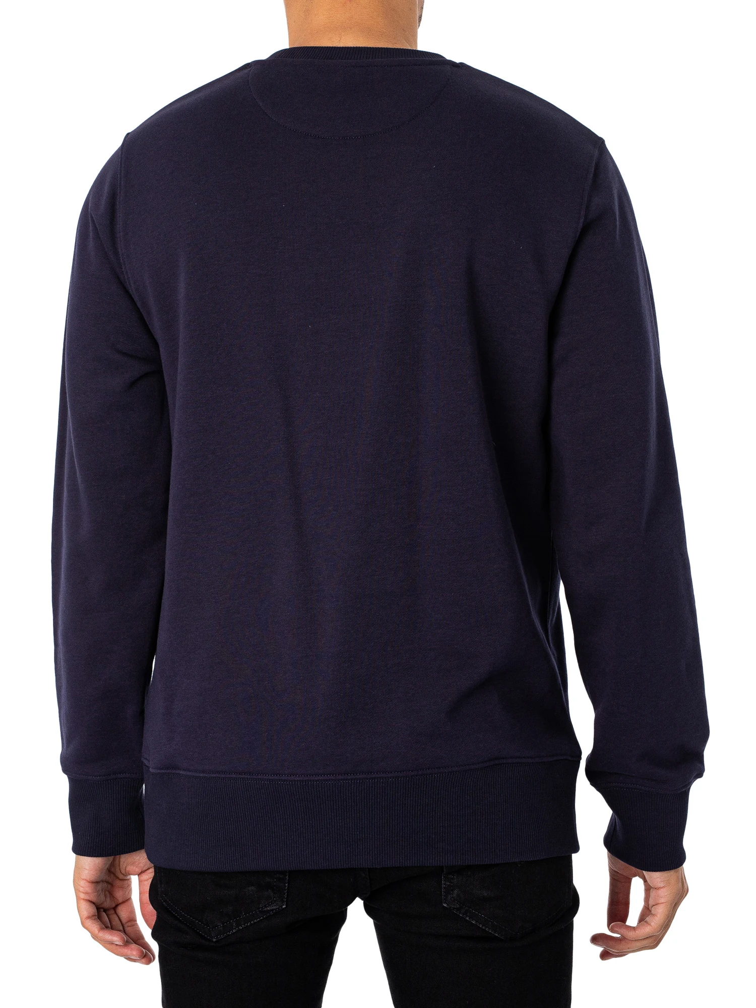 GANT Regular Shield Sweatshirt- Evening Blue GANT Regular Shield Sweatshirt- Evening Blue -Standout Store 47963c