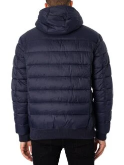 Lyle & Scott Wadded Jacket - Dark Navy -Standout Store 48378c