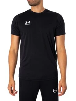 Under Armour Challenger Training T-Shirt - Black/White