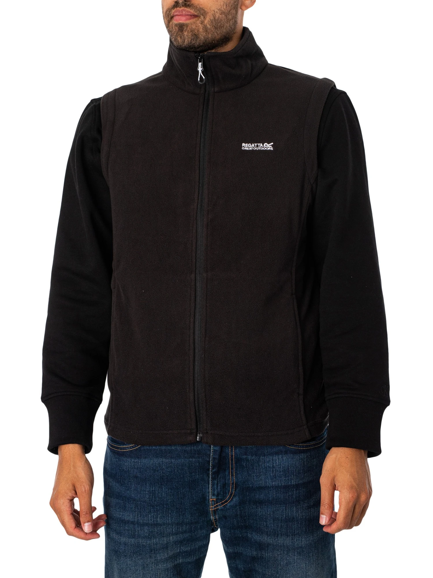 Regatta Tobias Fleece Gilet - Black Regatta Tobias Fleece Gilet - Black -Standout Store 49071a