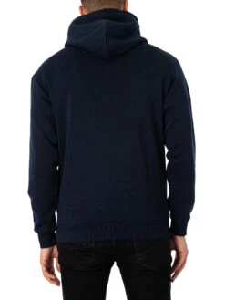 Jack & Jones Bradley Pullover Hoodie - Navy Blazer -Standout Store 49637c