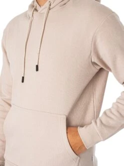 Jack & Jones Bradley Pullover Hoodie - Moonbeam -Standout Store 49639d