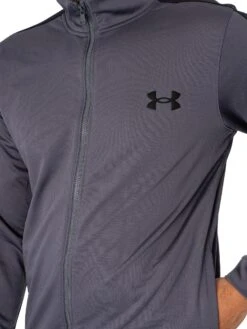 Under Armour Knit Tracksuit - Pitch Grey / Black -Standout Store 50116e