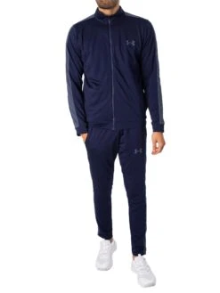 Under Armour Knit Tracksuit - Navy