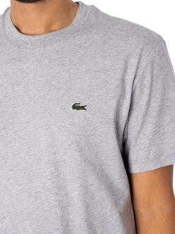 Lacoste Logo Classic T-Shirt - Light Grey 5 Lacoste Logo Classic T-Shirt - Light Grey -Standout Store 50554d
