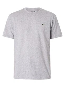 Lacoste Logo Classic T-Shirt - Light Grey 6 Lacoste Logo Classic T-Shirt - Light Grey -Standout Store 50554e