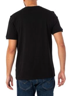 HUGO Diragolino212 T-Shirt - Black -Standout Store 51876c