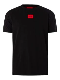 HUGO Diragolino212 T-Shirt - Black -Standout Store 51876e