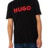 HUGO Dulivio Graphic T-Shirt - Black -Standout Store 51879a
