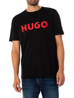 HUGO Dulivio Graphic T-Shirt - Black