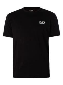 EA7 Chest Logo T-Shirt - Black/White 7 EA7 Chest Logo T-Shirt - Black/White -Standout Store 51951f