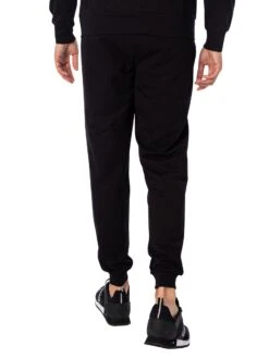 EA7 Chest Logo Zip Tracksuit - Black -Standout Store 51955j