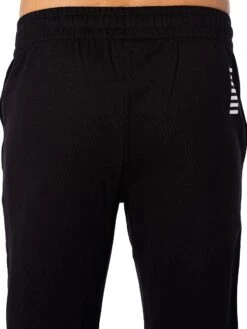 EA7 Chest Logo Zip Tracksuit - Black -Standout Store 51955k