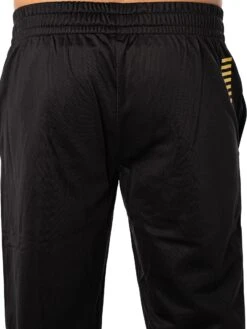 EA7 Logo Zip Tracksuit - Black/Gold -Standout Store 52053k