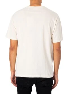 Solid Box Fit Manes T-Shirt - Pristine -Standout Store 52217c