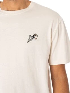 Solid Box Fit Manes T-Shirt - Pristine -Standout Store 52217d