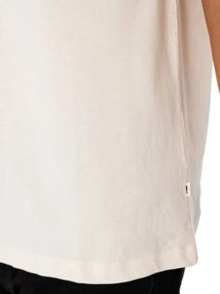 Solid Box Fit Manes T-Shirt - Pristine -Standout Store 52217e