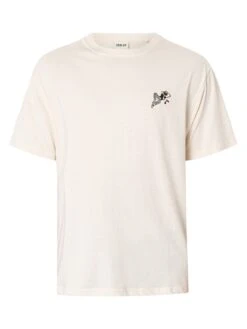 Solid Box Fit Manes T-Shirt - Pristine -Standout Store 52217f